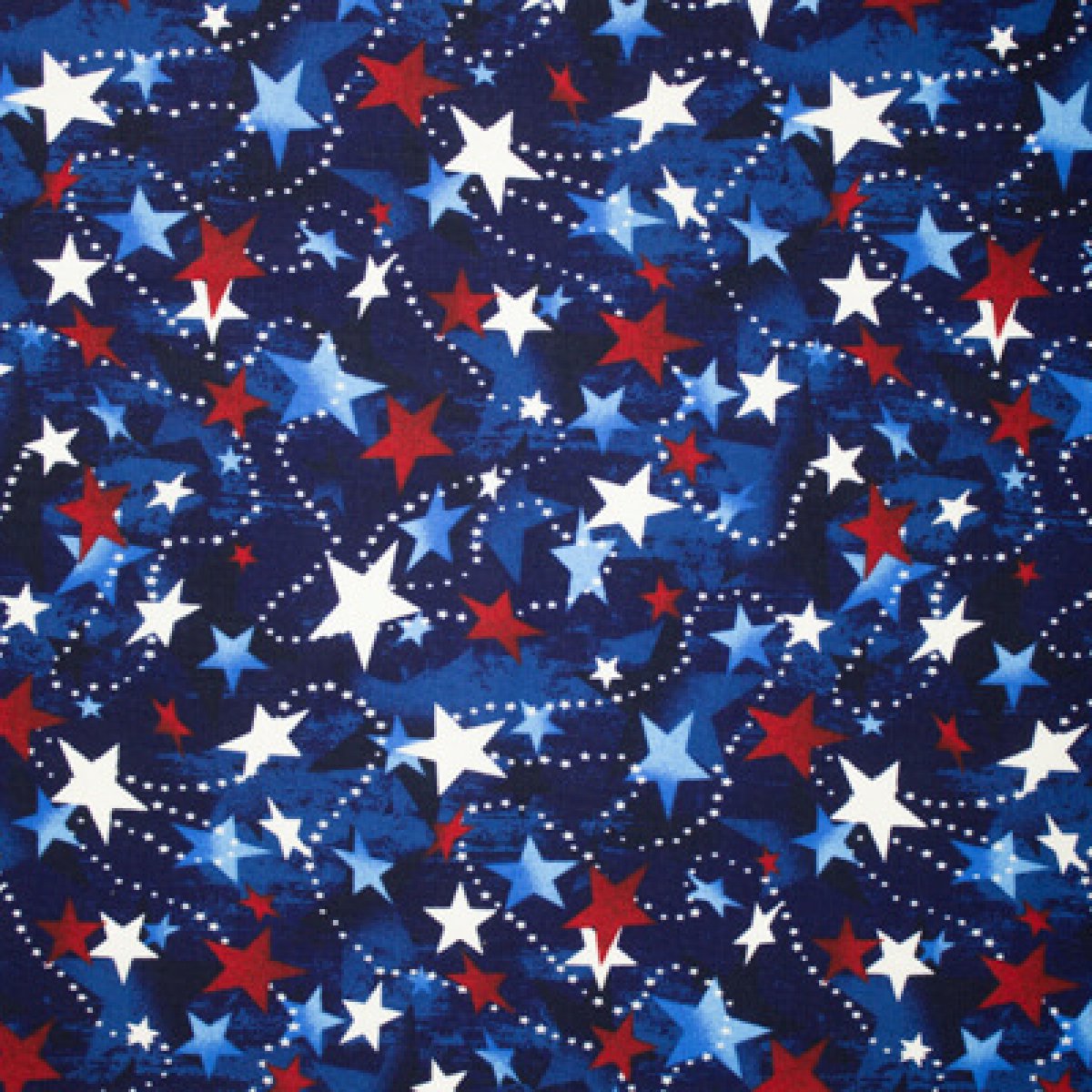 Stars red white & blue